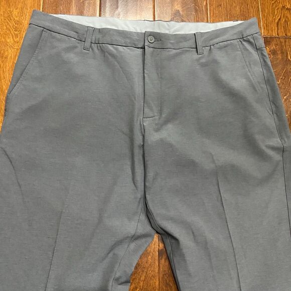 FootJoy Performance Athletic Big & Tall Gray Chino Pants Men's Size 42 x 34 - Picture 2 of 9